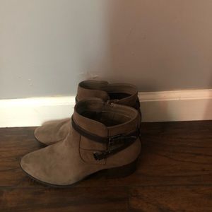 Taupe Unisa ankle boots